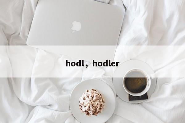 hodl，hodler